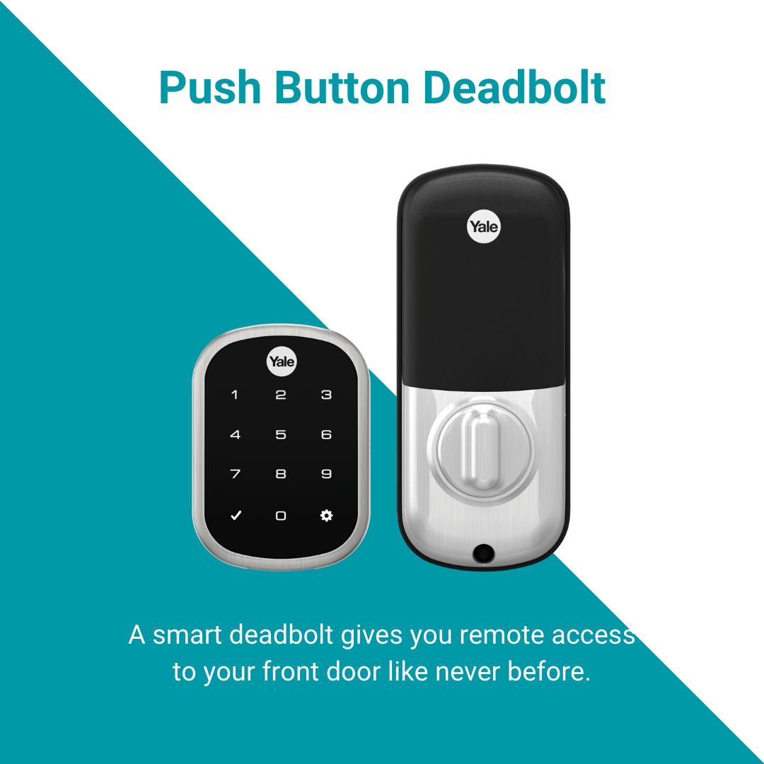 push button deadbolt