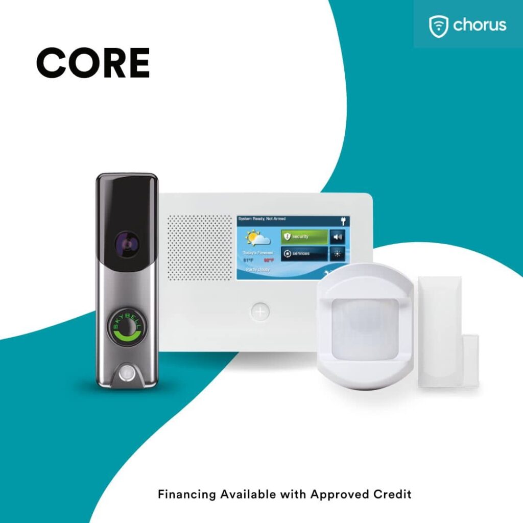 Chorus core SmartHome security paackage