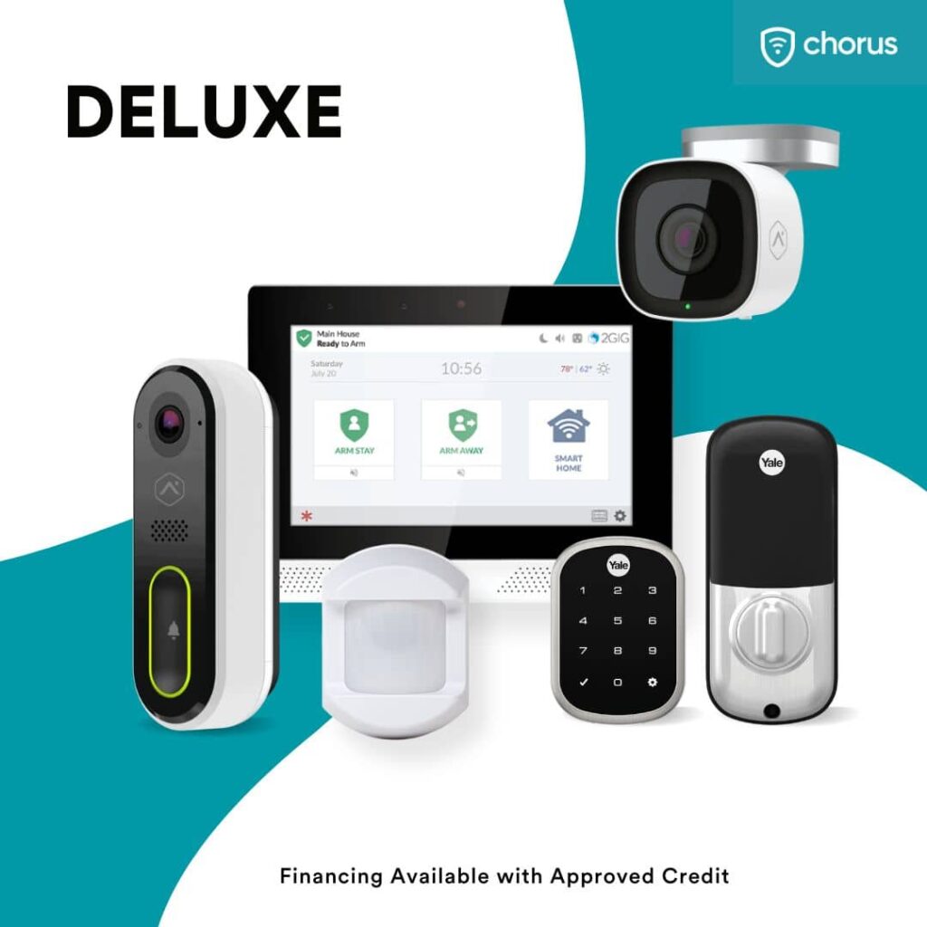 deluxe SmartHome security package