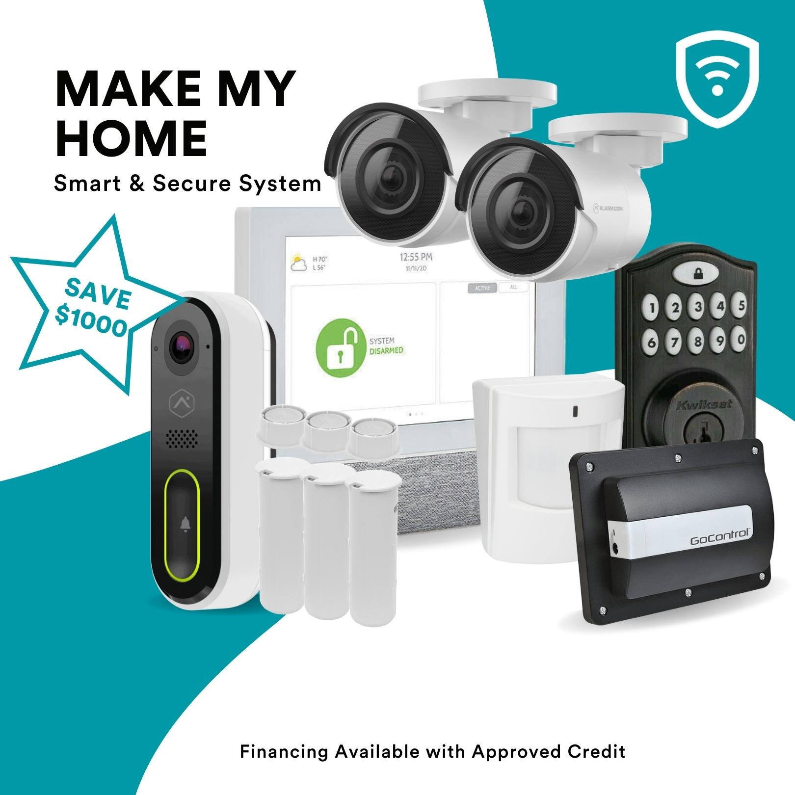 Make My Home Smart & Secure System