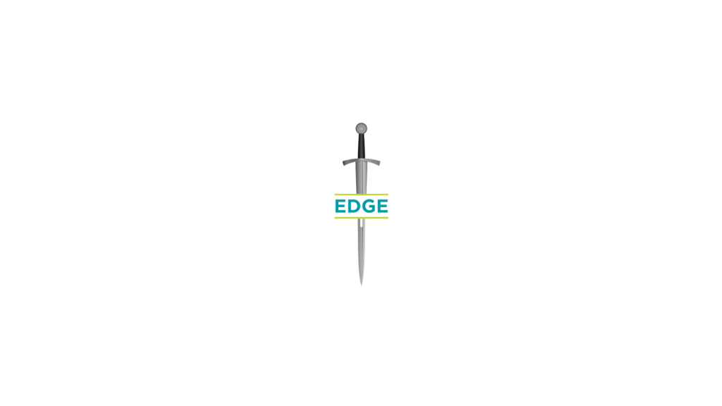 Sword representing the Chorus EDGE- Enthusiasm, Discipline, Gratitude, and Effort